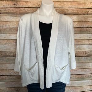 Eileen Fisher short cardigan